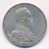 Német Államok / Poroszország 1913A 3M Ag "II. Vilmos uralkodásának 25 éves évfordulója" T:...