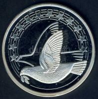 Europa 1998. "Galamb" Ag emlékérem 8,3g T:PP