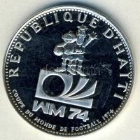 Haiti 1973. 25G Ag "Labdarúgó VB" T:PP