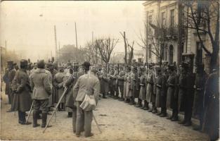 Osztrák-magyar és német katonák / WWI German and Austro-Hungarian K.u.K. military, soldiers. photo (Rb)