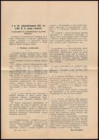 1929 Magyar kir. minisztérium rendelete hivatalok ügyrendjéről, 11p