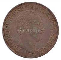 Német Államok / Szász-Albertin 1848F Tallér Ag "II. Frigyes Ágost" T:2
German States / Sa...