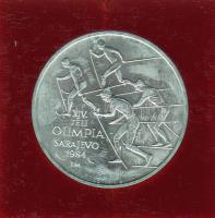 1984  500Ft "Ol.Sarajevo" ezüst tokban T:BU