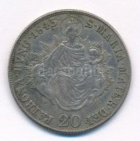 1843B 20kr Ag "V. Ferdinánd" T:2- patina
Hungary 1843B 20 Kreuzer Ag "Ferdinand V&qu...