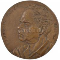 Osváth Mária (1921-1998) 1982. Szurcsik János egyoldalas bronz plakett (105mm) T:2