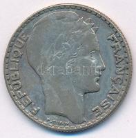 Franciaország 1932. 10Fr Ag T:2- patina France 1932. 10 Francs Ag C:VF patina Krause KM#878