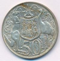 Ausztrália 1966. 50c Ag "II. Erzsébet" T:1- patina Australia 1966. 50 Cents Ag "Eliza...