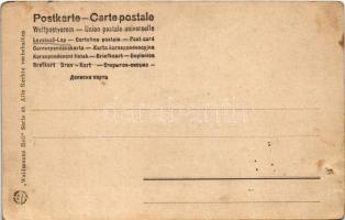 Hunting art postcard with ducks. "Waidmanns Heil" Serie 48. litho s: Döcker jun. (lyuk / p...