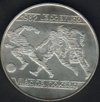 1982  500Ft "Labdarugó V.B." ezüst tokban T:BU