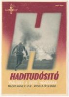 1943 Haditudósító kiállítás a Pesti Vigadóban / WWII Hungarian Military Correspondent Exhibiton s: Németh Nándor + So. Stpl. (EK)