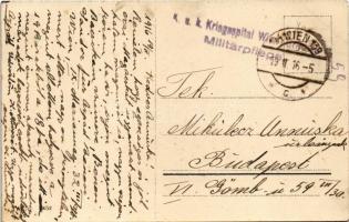 1916 Ja, Vaterland, geliebtes! / WWI German and Austro-Hungarian K.u.K. military art postcard, Virib...