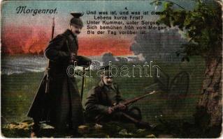1916 Morgenrot / WWI German military, soldiers (kopott sarkak / worn corners)