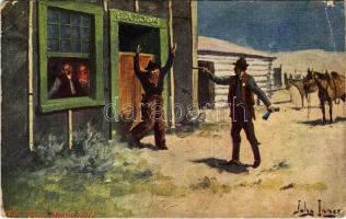 1909 The Town Marshall. Troilene Ranching Series. American folklore (EB)