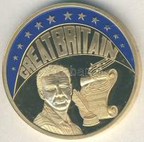 1999. Nagy-Britannia / Magánkiadás ECU aranyozott bicolor emlékérem T:PP
