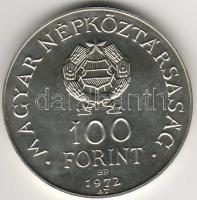 1972  100Ft "Budapest" ezüst T:BU