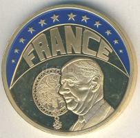 1997. Franciaország / Magánkiadás ECU aranyozott bicolor emlékérem T:PP tanúsítvánnyal