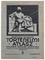 1928 Barthos-Kurucz: Egyetemes Történelmi Atlasz. Bp., M. Kir. Állami Térképészet, 29 p