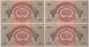 1944. 100P (7x) "A Vöröshadsereg Parancsnoksága", "EB 519474-519480" sorszámköve...