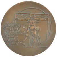 Kiss Nagy András (1930-1997) DN "Korányi Sándor 1866-1944" kétoldalas Br emlékérem (60mm) ...