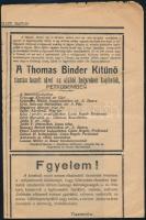 1929 Zsilvölgyi Napló, 1929 jun 29., hajtott, okmánybélyeggel, pecséttel, 4 p