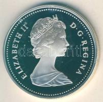 Kanada 1981. 1$ Ag "Vasút" T:PP