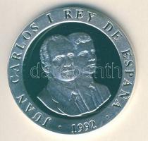 Spanyolország 1992. 2000P Ag "Olimpia-kötélhúzás" T:PP