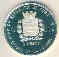Kuba 1989. 5P Ag "Labdarúgó VB-Olaszország" T:PP Csak 10.000db!