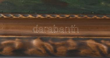 Gyügyei Nagy Zsigmond (1872 - 1932) : Aranyos napsugarak a Sváb hegyen. Olaj, karton. Jelezve jobbra...