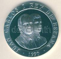 Spanyolország 1990. 2000P Ag "Olimpia-futás" T:PP