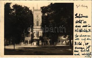 1937 Nexing, castle. photo