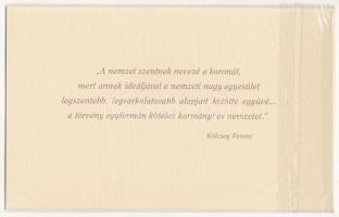 2000. 2000Ft "Millenium" eredeti, díszcsomagolásban, a tervező, Vagyóczky Károly aláírásáv...