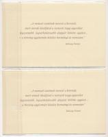 2000. 2000Ft (2x) "Millenium" eredeti, bontatlan díszcsomagolásban, sorszámkövetők "M...