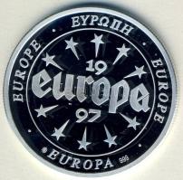 Európa 1997. Nagy-Britannia Ag 20g T:PP