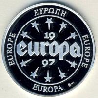 Európa 1997. Portugália Ag 20g T:PP