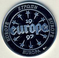 Európa 1997. Luxemburg Ag 20g T:PP