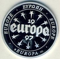 Európa 1997. Portugália Ag 20g T:PP