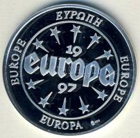 Európa 1997. Dánia Ag 20g T:PP