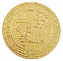 DN "Magyarok Kincstára - Bocskai István 10 dukát, 1605" aranyozott rézötvözet utánveret ka...