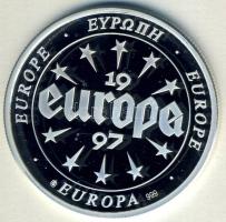 Európa 1997. Nagy-Britannia Ag 20g T:PP