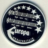 Európa 1997. Nagy-Britannia Ag 20g T:PP