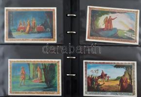 86 db RÉGI magyar képeslap és levelezőlap albumban: irredenta, "visszatért" bélyegzések, k...