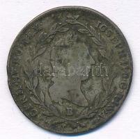 1787B 10kr Ag "II. József" Körmöcbánya (3,67g) T:3 patina Hungary 1787B 10 Kreuzer "Joseph II" Kremnitz (3,67g) C:F patina Huszár: 1887., Unger III.: 1332.a