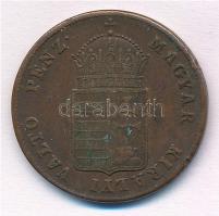 1848. 1kr Cu T:2,2- patina, ph Adamo B1