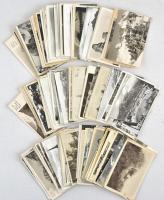 152 db VEGYES külföldi képeslap vegyes minőségben: főleg német és osztrák / 152 mixed European town-...