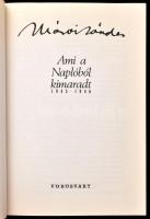 Márai Sándor: Ami a Naplóból kimaradt. 1945-1946. Toronto, 1992, Vörösváry Publishing Co., 335 p. El...