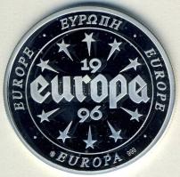 Európa 1996. Németország Ag 20g T:PP