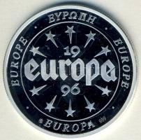 Európa 1996. Portugália Ag 20g T:PP