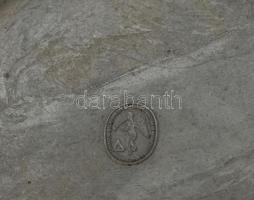 Régi ón fedeles kiöntő, jelzett, kopott, m: 24,5cm