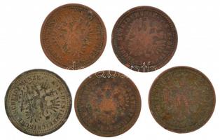 Ausztria 1851A 1kr Cu T:2-,3 ph.
Austria 1851A 1 Kreuzer Cu C:VF,F edge error
Krause KM#2185