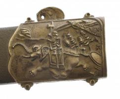 Elefánt motívumos dísztőr, h: 37 cm